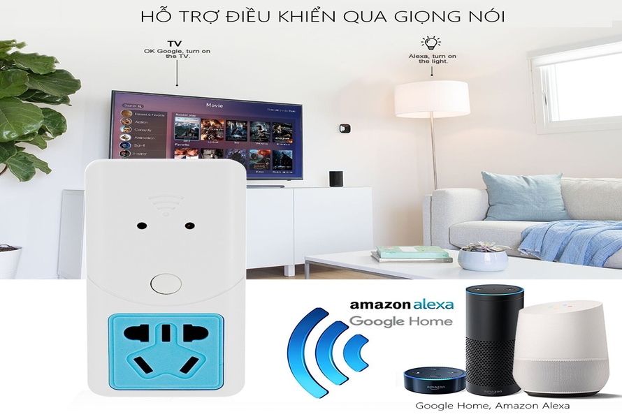 Ổ Cắm Wifi Thông Minh Sonoff 22